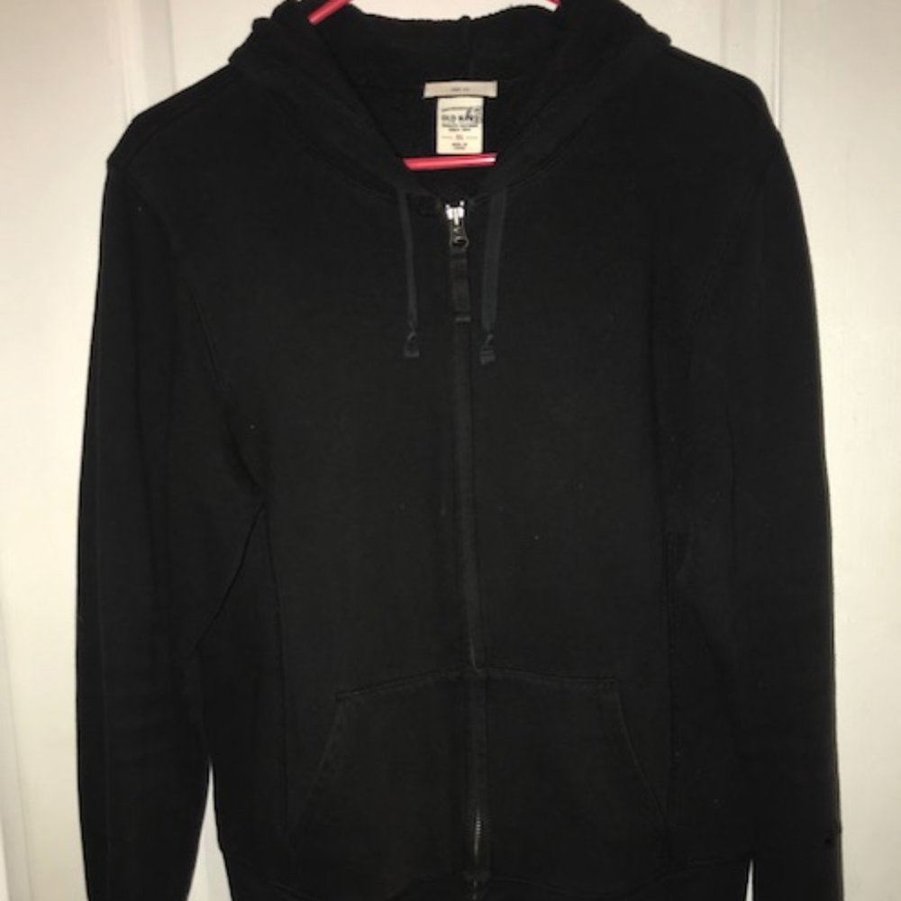 ❤️Old Navy Women's Black Sweatsuit with Zipper